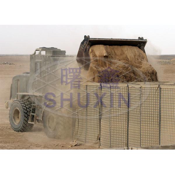 Buy Standard Mil3 Hesco Defensive Barriers 1*1*5m Galvanized Welded at wholesale prices