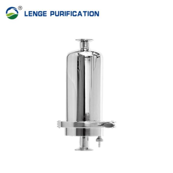 Buy 316L In Line Stainless Steel Filter Housing With Clamp Connection at wholesale prices
