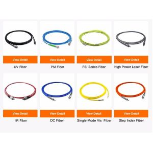 D80 Silica Armored Patch Cord For Laser Welding