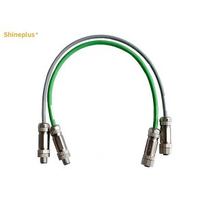 PUR Sheath 250V IP67 Insulated Flexible Waterproof Industrial Wiring Harness M12