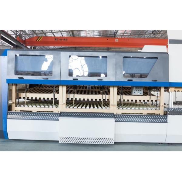 550kVA Glass Tempering Machine for Flat Bend Glass Processing Min Glass Size 200