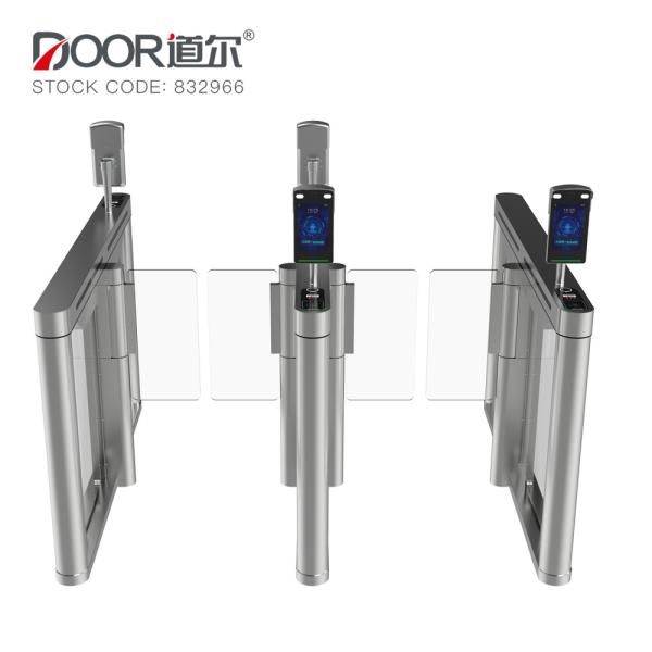 Buy SS304 40person/min Facial Recognition Turnstile Control Door Open at wholesale prices