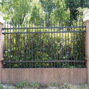 Wall Protective Fence Aluminum Balustrades Handrails for Garden Fencing Carbon
