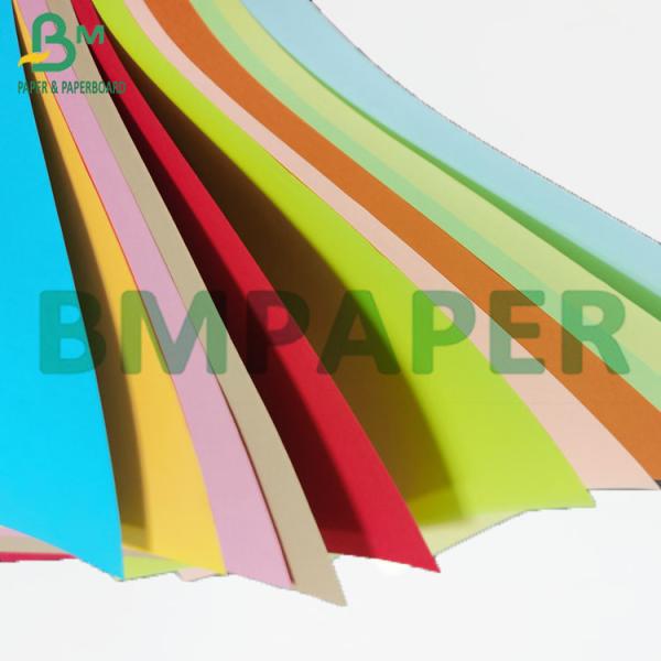 100gsm - 250gsm Colourful Uncoated Bristol Paper 1350mm Width DIY Color Card 100gsm - 250gsm Colourful Uncoated Bristol Paper 1350mm Width DIY Color Card