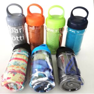 Customized Portable Breathable Instant Cooling Bath Towels Cooling Towel