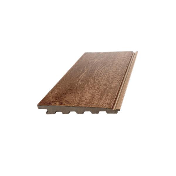 Buy Coffee Plastic Wood Composite Wall Panels for Outside Wall Building Prefabricated House at wholesale prices
