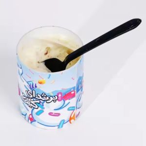 Customized PE Inner Waterproof Biodegrade Food Grade Paper Tube For Ice Cream