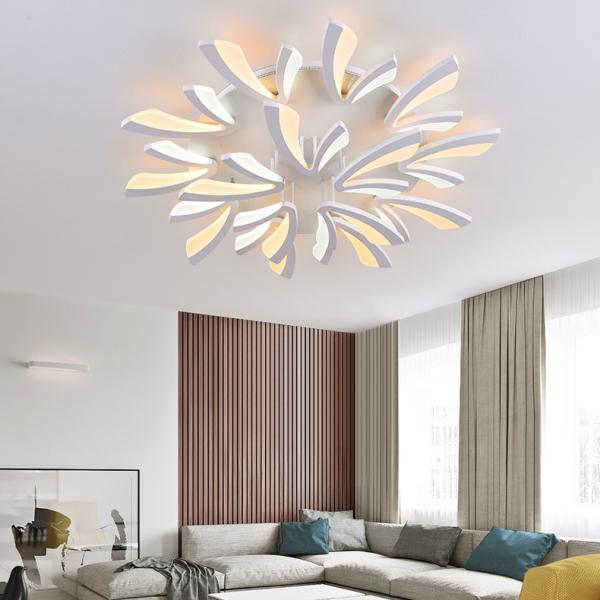 LED Chips 128W 1150*150mm Dimming Acrylic Ceiling Light For Living Room
