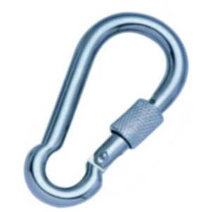 China DIN 5299 form D steel galvanized snap hook with screw on sale
