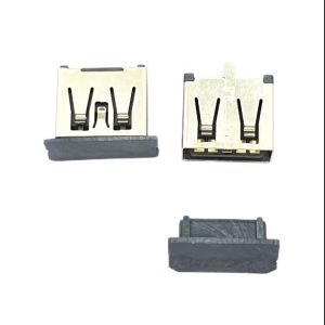 9Pin 3.0 USB Female Socket Connectors PCB DIP 180-Degree With Spring