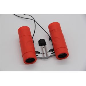 Portable Red Children's Toy Binoculars , 8x21 Outdoor Hunting Binoculars For