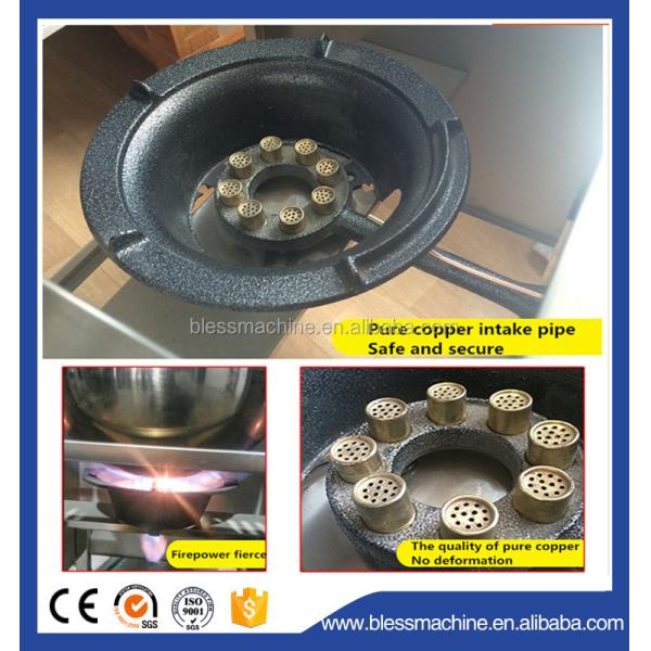 Design 0.35kw Ball Popcorn Making Machine for Domestic and Overseas Demand in 2022