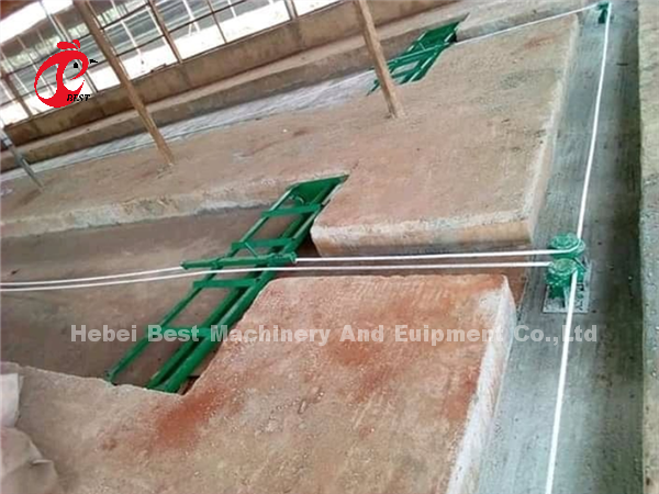 Save Area Poultry Farming Cage System , 3 Tiers Commercial Chicken Cages Ada