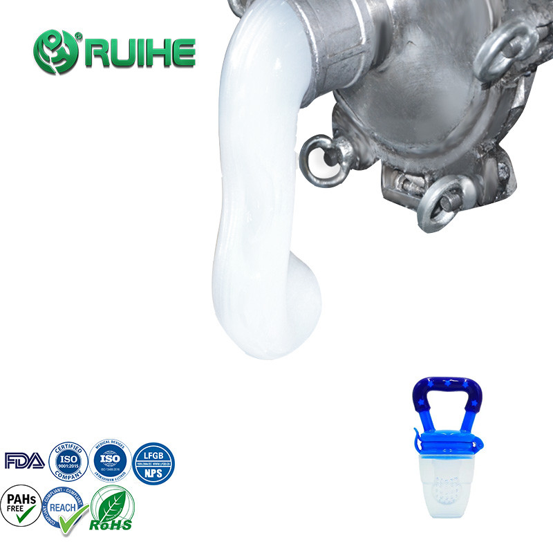 China High Transparent Food Grade LSR Liquid Silicone Rubber Baby Utensil on sale