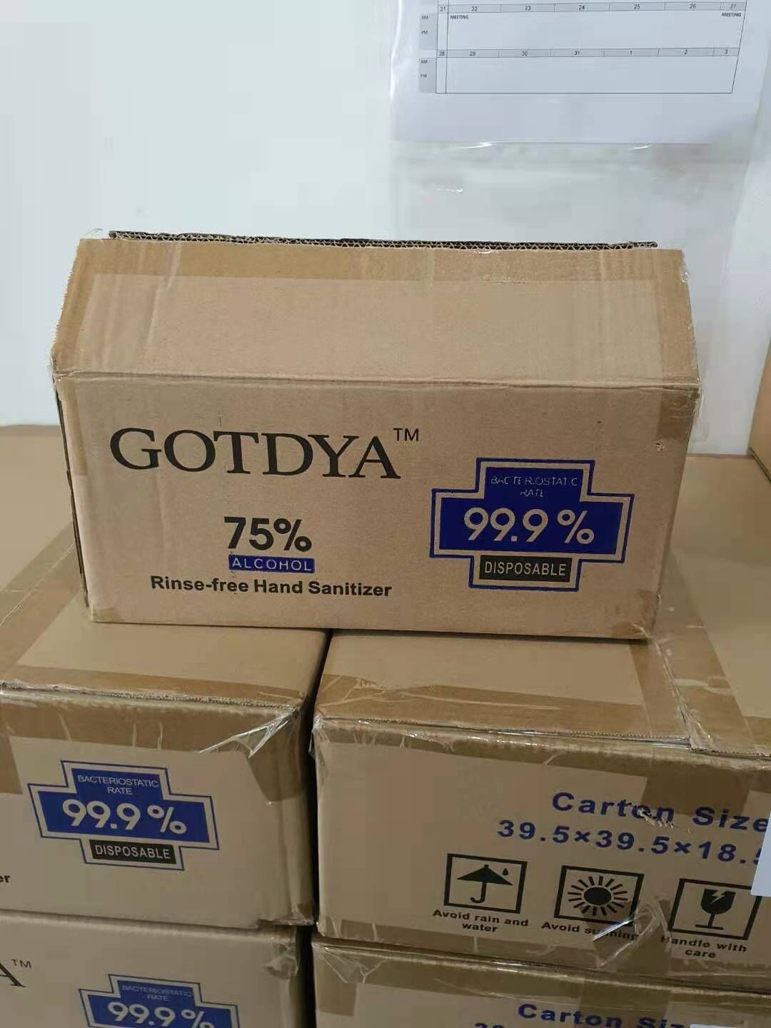 GOTDYA 300ml Gel Rinse-free Hand sanitizer 35000pcs Clearance Sale