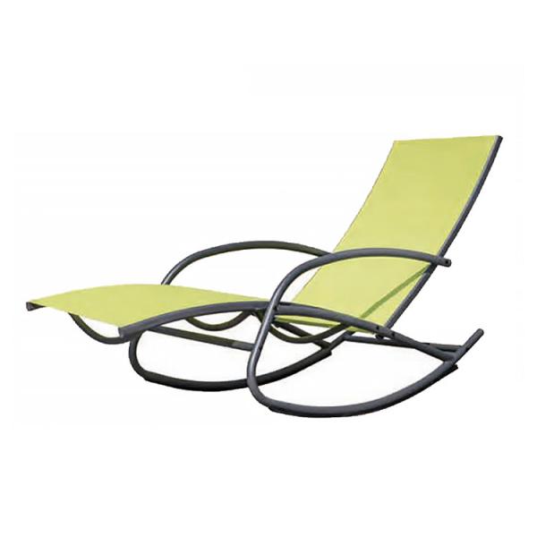 Buy Height 820mm Depth 1610mm Aluminum Chaise Lounge , Zero Gravity Sun Loungers Unique at wholesale prices