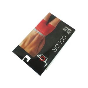 Glossy Lamination Clothes Clear Plastic Folding Boxes