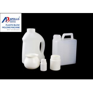 HDPE Plastic Blow Moulding Machine 4L Washing Liquid Bottle Extrusion Stable