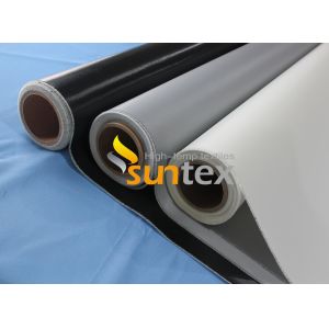 Heat Resistant Coated Fiberglass Cloth Silicone Coated Fiberglass Fabric