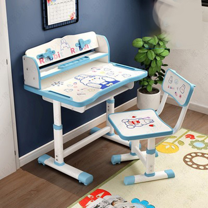 China Toddler Children'S Writing Desk And Chair No Wheels Home Drawing on sale