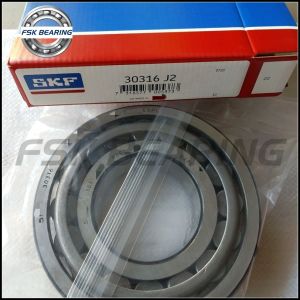 Silent 0750 117 381 Tapered Roller Bearing 80*140*28.25mm Rear Wheel Bearing P4