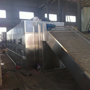 Large Capacity Continuous Belt Dryer Hot Air Circulation Industrial Drying