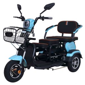 1200W Adults 3 Wheel Electric Scooter With Passenger Seat
