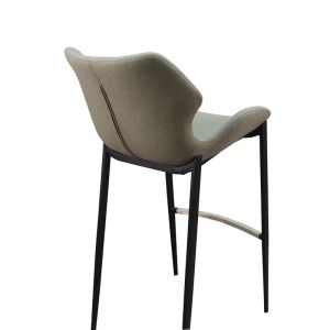 China Kitchen Soft Cushion 50cm Painted Counter Stool on sale