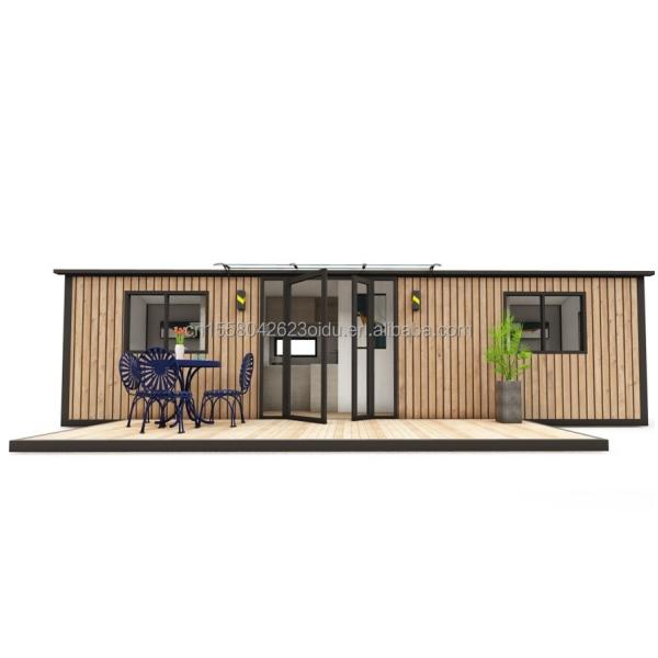 Modern Design Prefabricated Wooden Container House Expandable Office with Steel