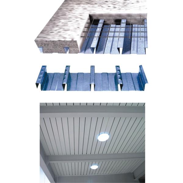 High Crest Floor Deck Roll Forming Machine For Making Floor Bearing Plate