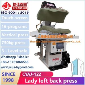 Quality Full Range Garment Ironing Machine For Lady Dress Back for sale