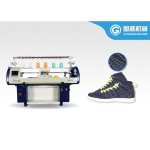 Quality Double System Shoe Face 3D Upper Knitting Machine for sale