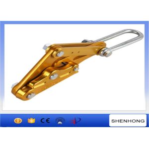 China 18MM Max Open Cable Pulling Clamps Cable Grips Wire Rope  For Sag Adjusting / Tensioning on sale