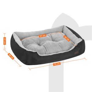 Breathable Dog Bed Mattress Pads Customizable Design With Raised Edge