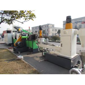 380V 50HZ Single Screw Plastic Granulating Line