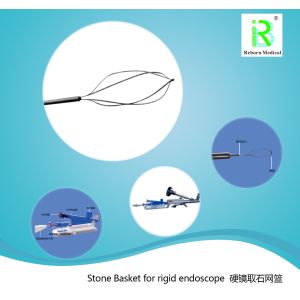 China Disposable Stone Retrieval Basket Three Or Four Wires on sale
