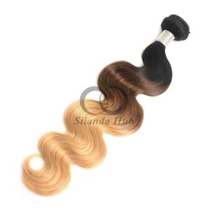 #T1B/4/27 Body Wave Remy Human Hair Bundles Sew In Weave Bundles Brazilian