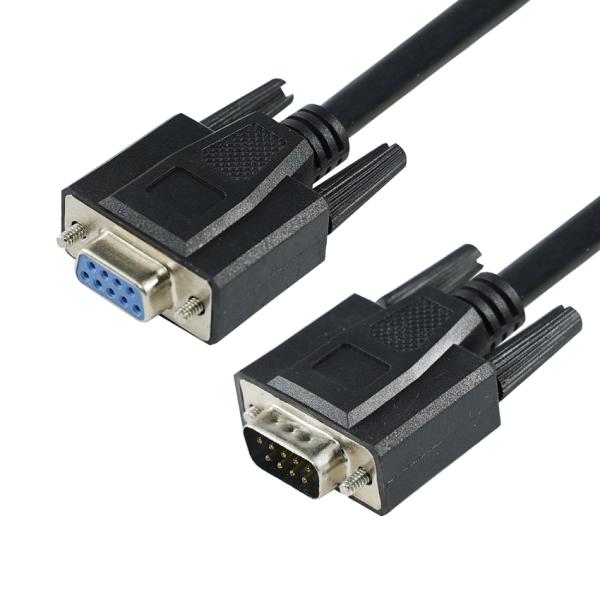 DB9 Male to Female RS232 Serial Extension Cable 3FT