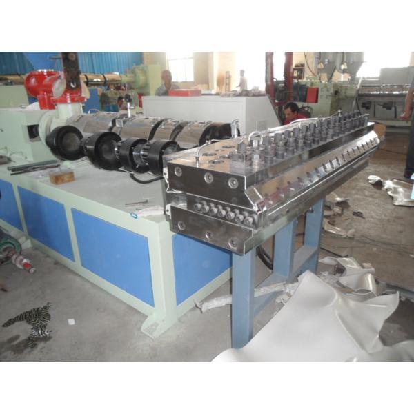 Buy Automatic Pvc Celuka Foamed Plastic Sheet Extruder Machine Twin Screw at wholesale prices