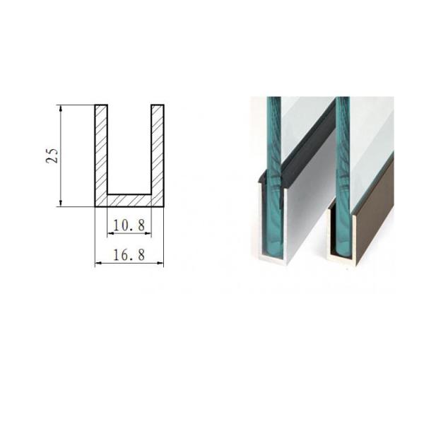 Buy High Quality Extruded Aluminium Channels Squared Aluminum U Channel Shape at wholesale prices