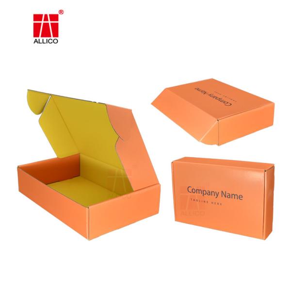 Recyclable Corrugated Small Storage Gift Boxes For Shipping Mailing Packaging Postal Boxes