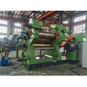 PLC Control System Rubber Roller Calendering Machinery Efficient Precise