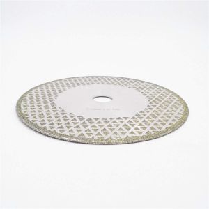 7 Inch Electroplated Diamond Cutting & Grinding Blade Both Side Coated For