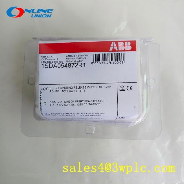Buy 1SDA054872R1 ABB High-performance Circuit Breaker Accessory at wholesale prices