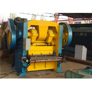 Hole Punching Perforated Metal Mesh Machine High Speed Two Rows Per Strock