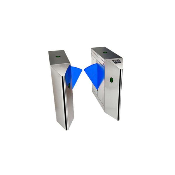 Electric Security Flap Barrier Gate Turnstile Entrance Gates With CE Certification