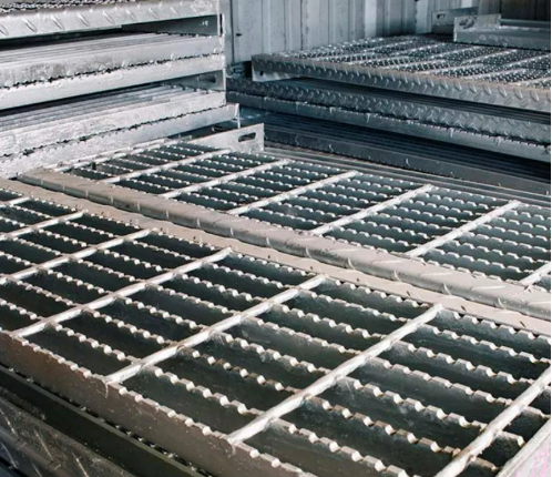 Metal Serrated Drainage Toothed HDG Steel Serrated Floor Gratings