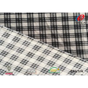 Cotton Imitation Velvet Plaid Polyester Fabric Transfer Printed Water Resistant