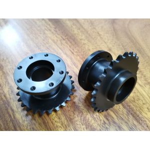 Machined Metal Gear Parts , CNC Wire Cutting Metal Robot Parts