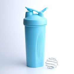 600ml Bpa Free Water Bottle With Custom Logo Plastic Shaker Protein Sport Shaker